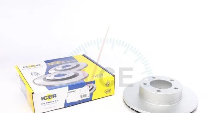 Гальмівний диск ICER 78BD6848-1 (фото 1)