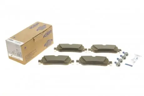 Колодки гальмівні (задні) audi e-tron 18- ICER EV2248