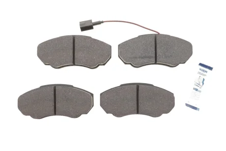 Колодки тормозные (передние) Citroen Jumper 02- Fiat Ducato Peugeot Boxer 98- R15 (+датчик) ICER LM1523