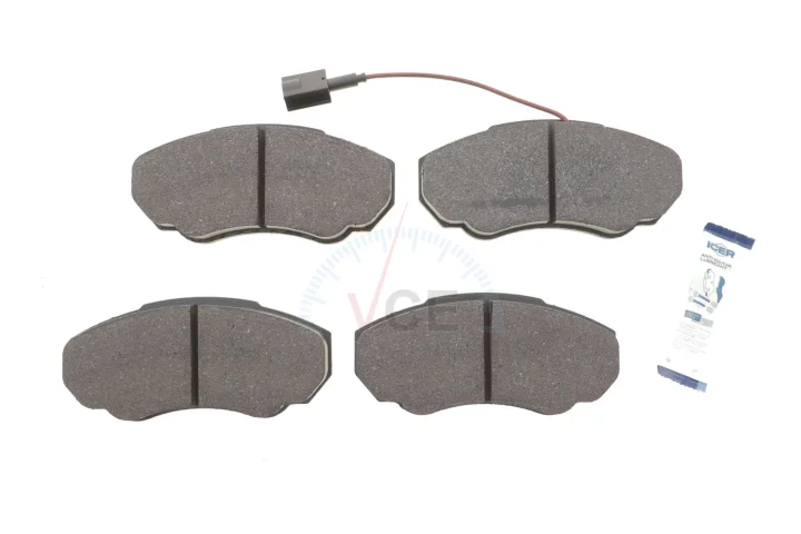 Фото 1 - Колодки тормозные (передние) Citroen Jumper 02- Fiat Ducato Peugeot Boxer 98- R15 (+датчик) ICER LM1523 Колодки тормозные (передние) Citroen Jumper 02- Fiat Ducato Peugeot Boxer 98- R15 (+датчик) ICER LM1523 (фото 1)