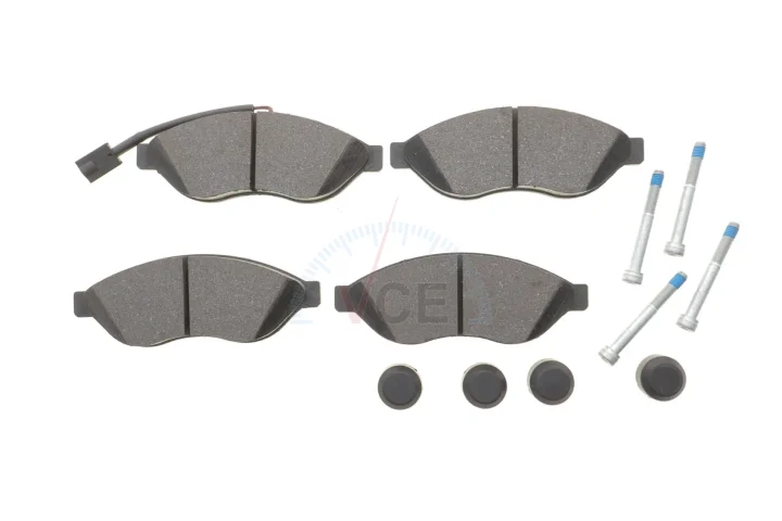 Колодки гальмівні (передні) Citroen Jumper Fiat Ducato Peugeot Boxer 06- (+датчик) ICER LM1803 (фото 1)