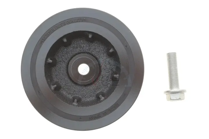 Шкив коленвала + шкив генератора Renault Kangoo 1.9 dTi-dCi 01-(6PK) (с болтами) IJS GROUP 17-1024SET (фото 1)