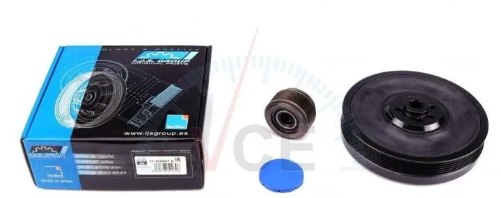 Комплект ременных шкивов, коленчатый вал. IJS GROUP 17-1029KIT A (фото 1)