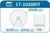 Шків колінвалу + шків генератора Opel Astra G-Vectra B 2.0-2.2 CDTI (6PK) IJS GROUP 17-1030KIT (фото 2)