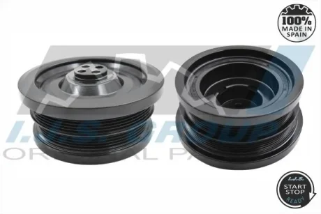 Шків колінвала bmw 3(e46)-5(e39)-x5(e53) 3.0d 98-05 IJS GROUP 17-1035 (фото 1)