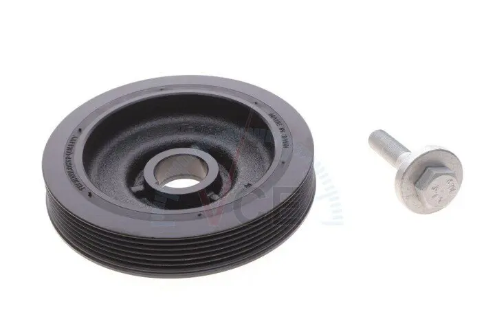 Шкив коленвала citroen berlingo/fiat scudo/peugeot expert/partner 1.9d/2.0hdi (6pk) (к-кт с болтом) IJS GROUP 17-1036SET (фото 1)