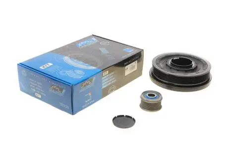 Шкив коленчатого вала + шкив генератора bmw 5 (f10) 10-11 n57 d30 IJS GROUP 17-1138KIT