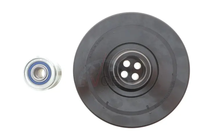 Шків колінвала + шків генератора BMW X3 (F25)-X5 (F15-F85)-X6 (F16-F86) 13-19 N57 D30A IJS GROUP 17-1139KIT (фото 1)