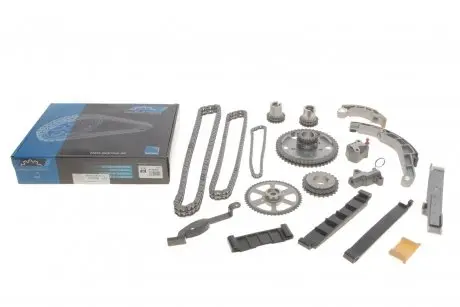 Комплект ланцюга грм nissan x-trail 2.2dci 03-13 (ланцюг, натяжник, шестерня)(+ к-кт ланцюга насоса мас.) IJS GROUP 40-1062FK