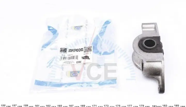 Сайлентблок рычага переднего левого задний FIAT DOBLO 00-09 IMPERGOM 1675 (фото 1)