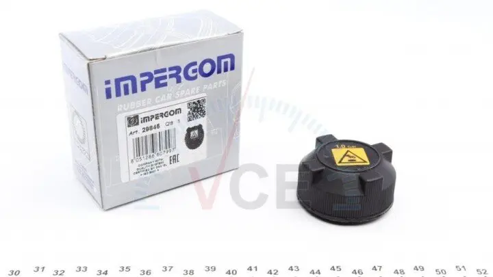 Крышка, резервуар охлаждающей жидкости IMPERGOM 29845 (фото 1)