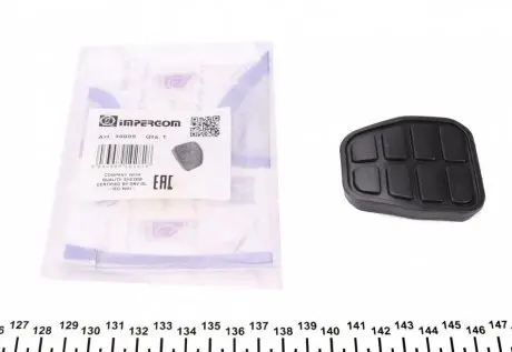 Педальна накладка; педаль гальмо; накладка на педаль, педаль зчеплення IMPERGOM 30009