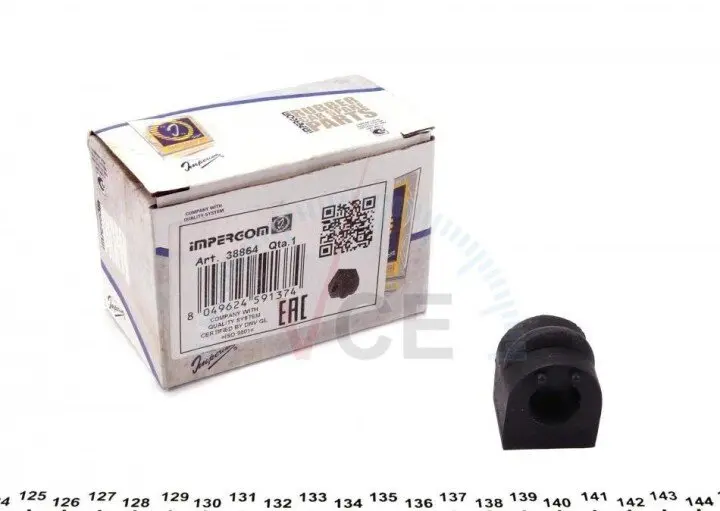 Фото 1 - Втулка стабилизатора (заднего) mb a-class (w169)/e-class (w124/w210)/c-class (s202) -12 (d=15mm) IMPERGOM 38864 Втулка стабилизатора (заднего) mb a-class (w169)/e-class (w124/w210)/c-class (s202) -12 (d=15mm) IMPERGOM 38864 (фото 1)