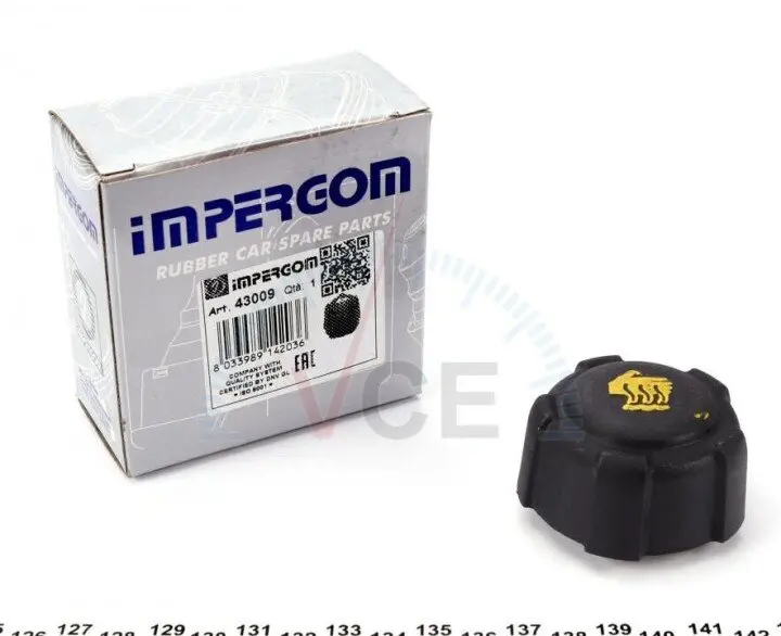 Кришка бачка розширювального renault kangoo 97-/trafic 01- IMPERGOM 43009 (фото 1)