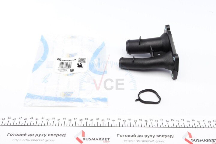 Фланець системи охолодження ford focus/fiesta/mondeo 01- IMPERGOM 90595 (фото 1)