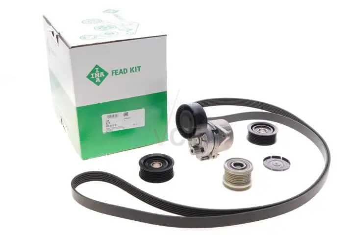 Комплект ремня генератора mb sprinter/vito 2.2-2.7 cdi 00-06 (6pk2260) INA 529 0115 21 (фото 1)