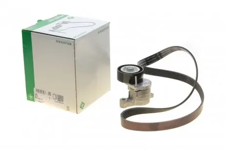 Комплект ремня генератора skoda fabia/vw polo 1.4 tdi 14- (6pk1078) INA 529 0235 10