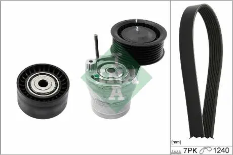 Комплект поликлиновый (ремень+ролики) INA 529 0282 10