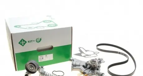 Водяной насос + комплект ручейковых ремней. INA 529 0297 31