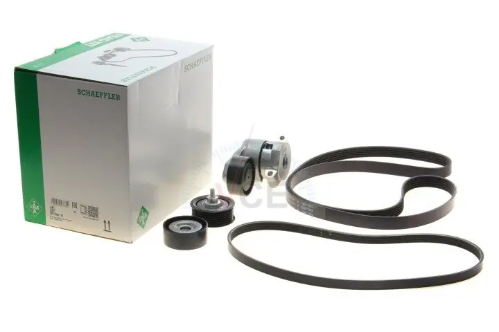 Комплект поликлиновый ремень ролики INA 529 0322 10 (фото 1)