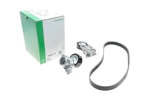 Комплект ременя генератора peugeot 208/2008 1.6bluehdi 13- (6pk1005) INA 529 0358 10