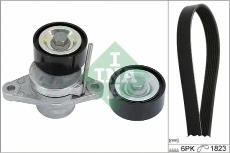 Ремень генератора INA 529036610