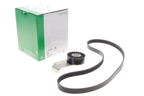 Комплект ремня генератора dacia dokker/logan/lodgy/sandero 04- (5pk 1113) INA 529 0441 10