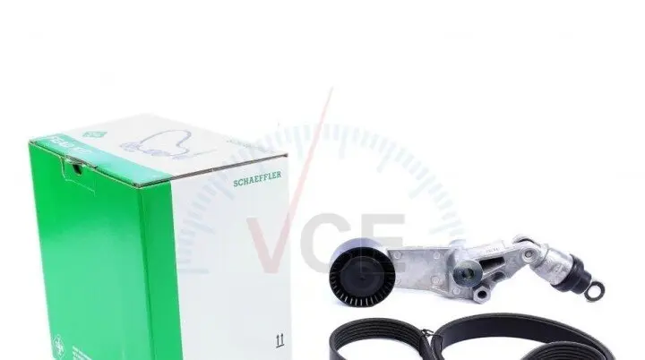 Комплект ремня генератора Toyota Corolla 1.4vvt-i/1.6vvt-i, 08/00 - 03/08, (6pk 1693) INA 529 0473 10 (фото 1)