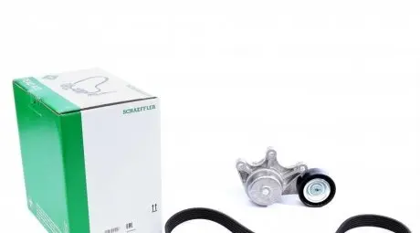 Комплект ремня генератора bmw 5 (f10), 01/09 - 10/16, (6pk 1003), n20/n26 (6pk1003) INA 529 0483 10