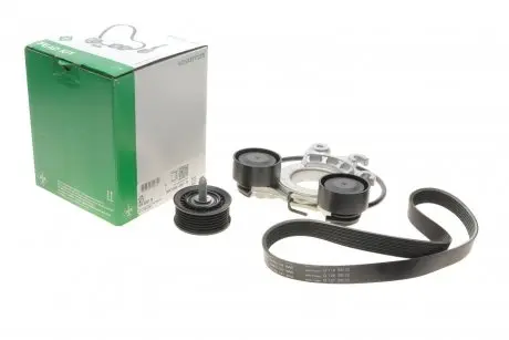 Комплект ремня генератора opel grandland x 1.6 turbo hybrid 19- (6apk797) INA 529 0552 10