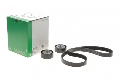 Комплект ременя генератора ford transit custom v362 1.0h 20- (6pk988) INA 529 0558 10