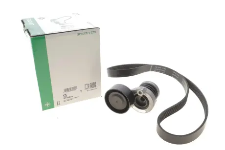 Комплект ремня генератора renault kangoo 1.5 dci 17-, k9k/om608.915 INA 529 0590 10