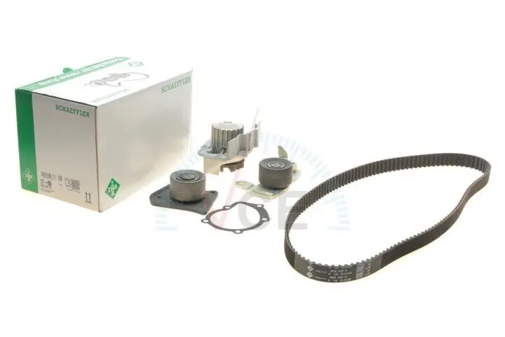 Водяной насос + комплект зубчатого ремня INA 530 0096 30 (фото 1)