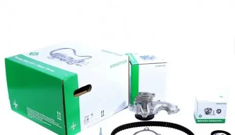 Водяной насос + комплект зубчатого ремня INA 530 0142 30