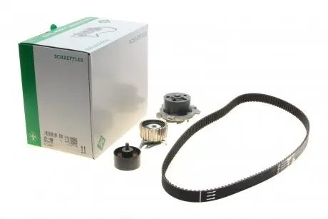 Комплект грм + насос fiat punto/stilo 1.8 99-12 (24x166) INA 530022630