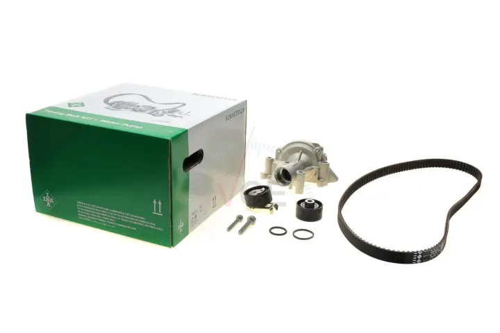 Водяной насос + комплект зубчатого ремня INA 530 0238 30 (фото 1)