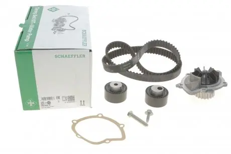 Водяной насос + комплект зубчатого ремня INA 530 0446 31