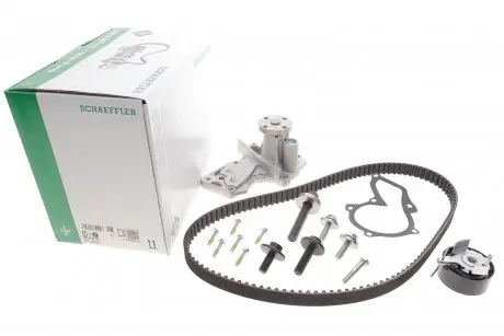 Водяной насос + комплект зубчатого ремня INA 530 0495 30