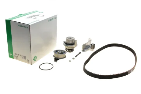 Комплект грм + насос audi a4 00-08/a6 01-05/ vw passat 2.0 01-05 (23x150z) INA 530054631