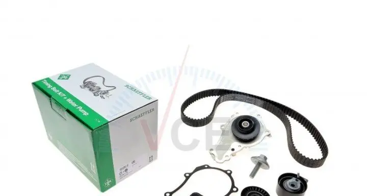 Водяний насос + комплект зубчастого ременя INA 530 0577 30 (фото 1)