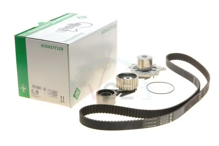 Водяной насос + комплект зубчатого ремня INA 530 0620 30 (фото 1)