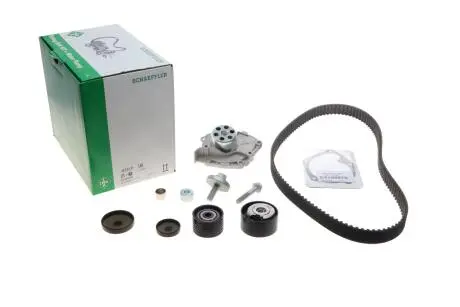 Комплект ГРМ (ремінь + ролик + водяний насос) NISSAN PRIMASTAR, TERRANO OPEL VIVARO A RENAULT AVANTIME, CLIO III, DUSTER, ESPACE IV, GRAND SCENIC II, KAPTUR, LAGUNA, LAGUNA II 1.8/2.0 03.01- INA 530 0638 30