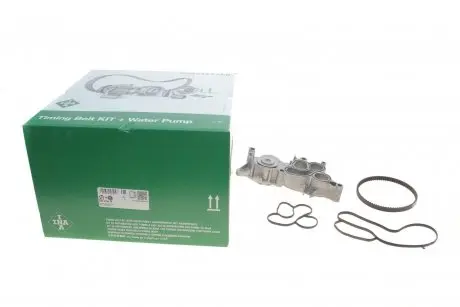 Комплект ГРМ + насос Seat Ibiza IV/V/Skoda Fabia III/VW Polo 1.0TSI 14- INA 530 0744 30