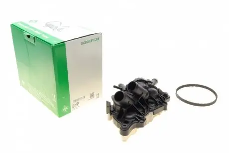 Комплект грм + насос vw caddy iv/passat/golf 1.4 tsi/tgi 15-(10x87z) INA 530 0761 30