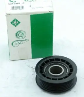 Паразитный/ведущий ролик, поликлиновый ремень. INA 532 0109 10