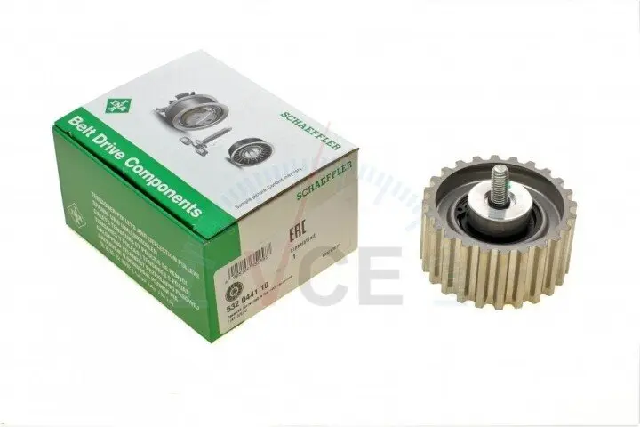 Фото 1 - Паразитный / ведущий ролик, зубчатый ремень INA 532 0441 10 Паразитный / ведущий ролик, зубчатый ремень INA 532 0441 10 (фото 1)