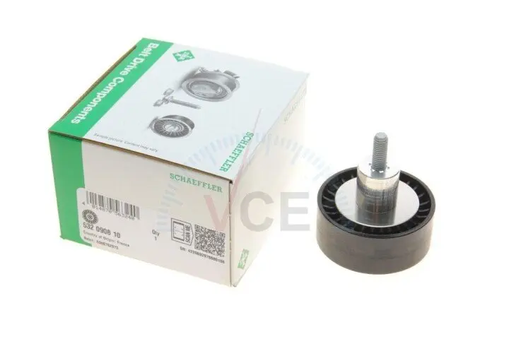 Фото 1 - Ролик обвідний поліклінового ременя INA 532 0908 10 Ролик обвідний поліклінового ременя INA 532 0908 10 (фото 1)