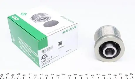 Механизм свободного хода генератора INA 535 0111 10