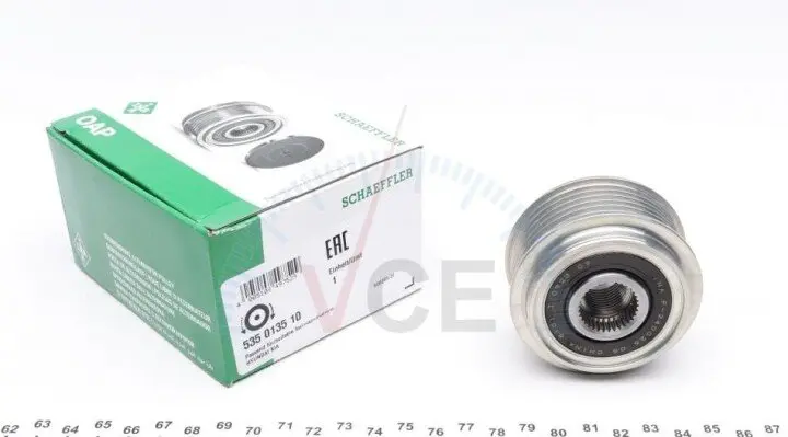 Шків демпферний генератора INA 535 0135 10 (фото 1)