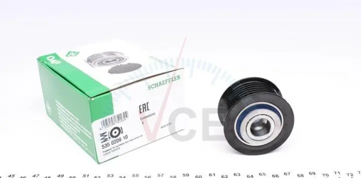 Фото 1 - Шкив демпферный генератор INA 535 0209 10 Шкив демпферный генератор INA 535 0209 10 (фото 1)